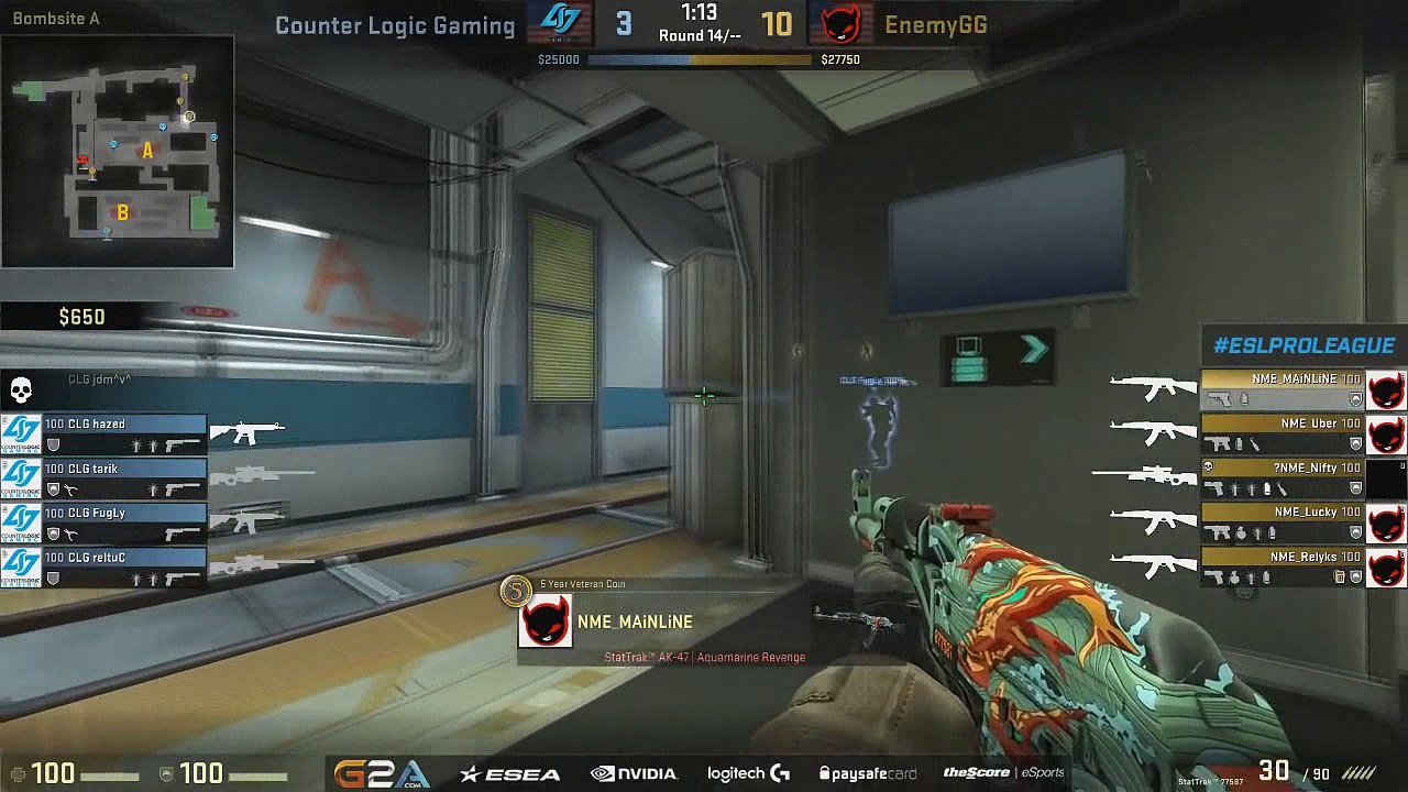 EnemyGG vs. CLG ESL Pro League Season 3 - PT 2