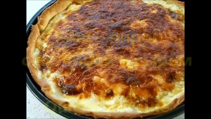 Киш пирог с ветчиной и сыром