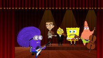 Mr Bean And Minions And Spongebob Squarepants ~ Happy Birthday Song [HD] 1080P