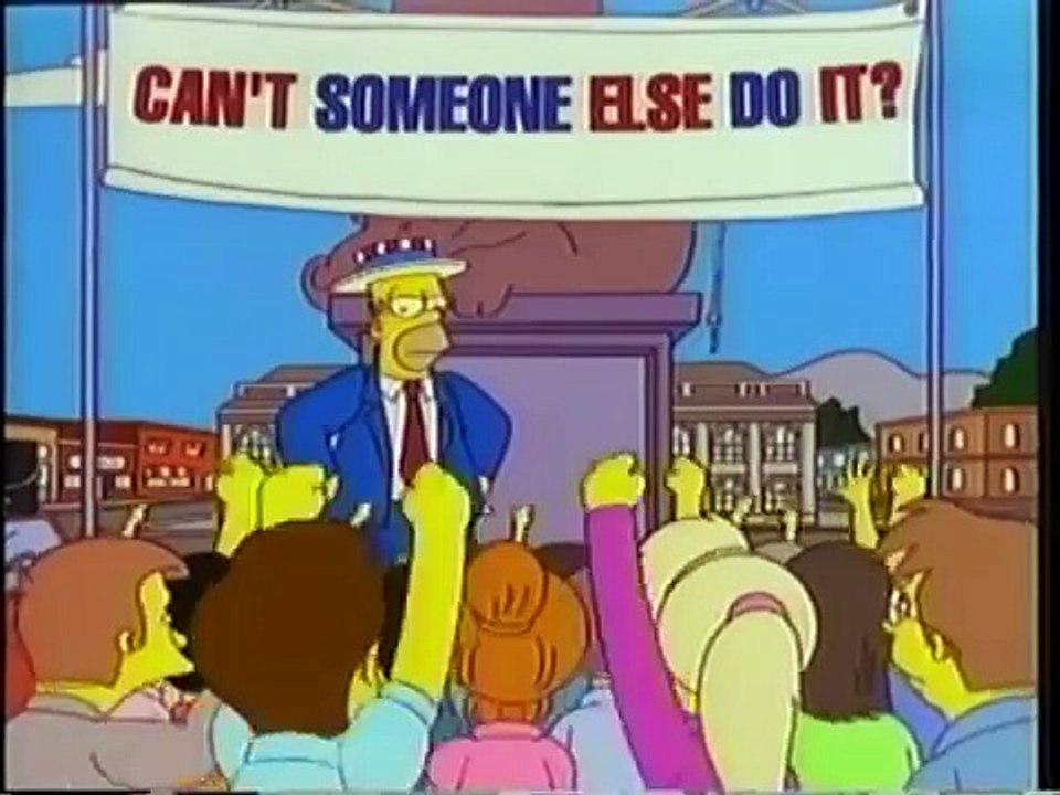 Opening to The Simpsons Go Hollywood VHS