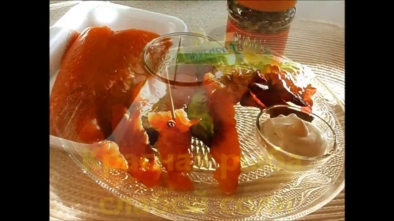 Красная рыба слабой соли
