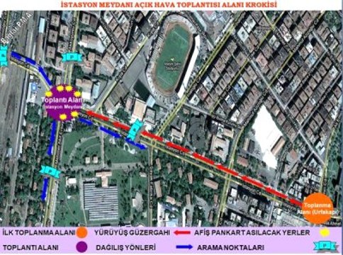 Diyarbakır'da Toplantı, Gösteri, Yürüyüş Yer ve Güzergahları Belirlendi