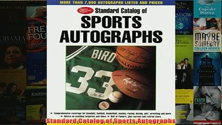 Download PDF  Standard Catalog of Sports Autographs FULL FREE