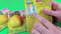 Spongebob Squarepants Surprise Easter Eggs Opening / Mega Blocks