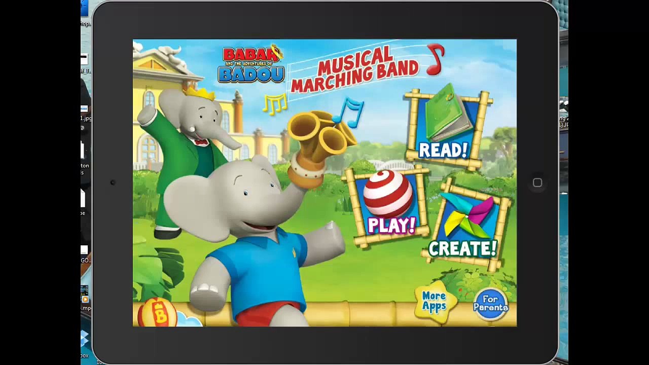 Featured App: Babar & Badous Musical Marching Band by Cupcake Digital