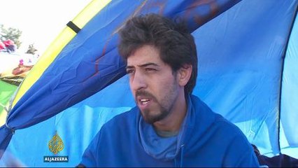 Conditions deteriorate amid chaos at Greek refugee camp