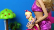 Barbie Bebes Gemeos escorrega na piscina de bolinha Barbie Portugues completo DisneyKids B