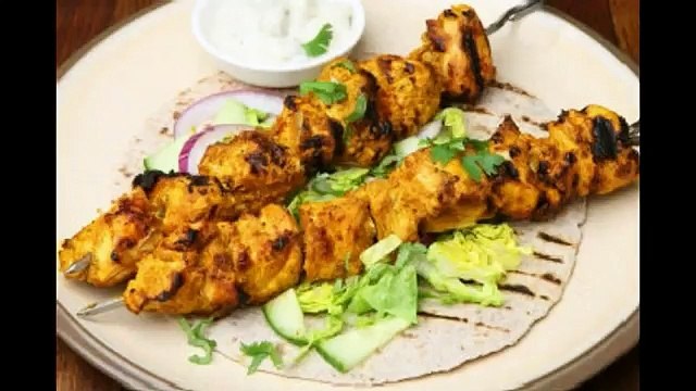 Шашлык из курицы в кефире