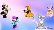 Disney Minnie Mouse, Mickey Mouse clubhouse cartoon Song - Daddy Finger - Finger Family kids