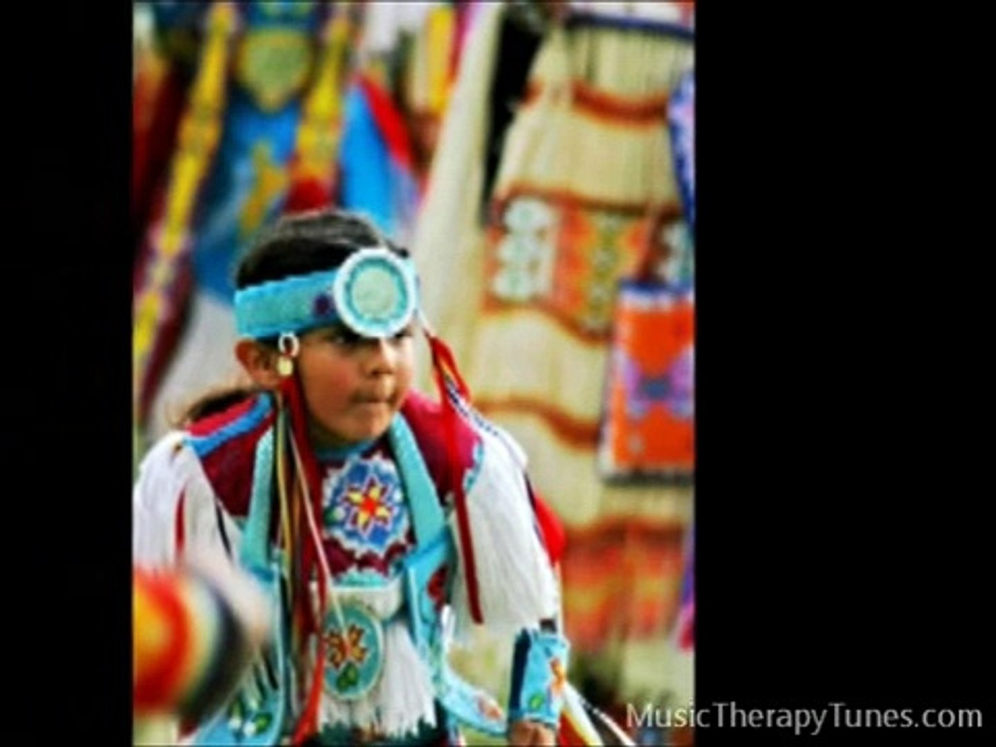 ⁣Music Therapy Native American song for kids - children