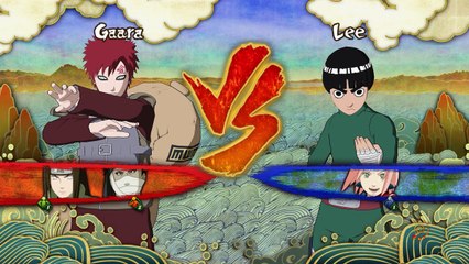 NARUTO SHIPPUDEN Ultimate Ninja STORM 3 Full Burst - Gaara VS Lee