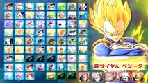 DragonBall Z: Battle of Z Characters! (DBZ BATTLE OF Z ROSTER OVERVIEW)