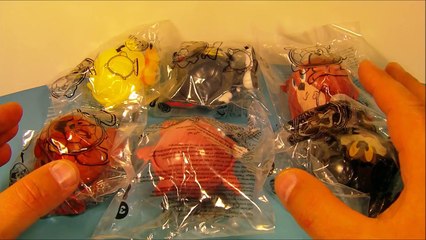 2014 TOM and JERRY SET OF 6 BURGER KING KIDS MEAL TOYS VIDEO REVIEW