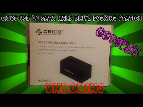 Unboxing Orico 6619US3 USB 3.0 SATA Hard Drive Docking Station