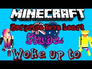 Surprise love heart "Nicola fiancé"To woke up in the morning "Minecraft 1.9"