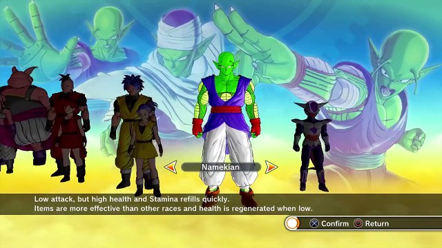 Dragon Ball Xenoverse #1 - THE NUBIAN NAMEK / Creation & 1st Impressions