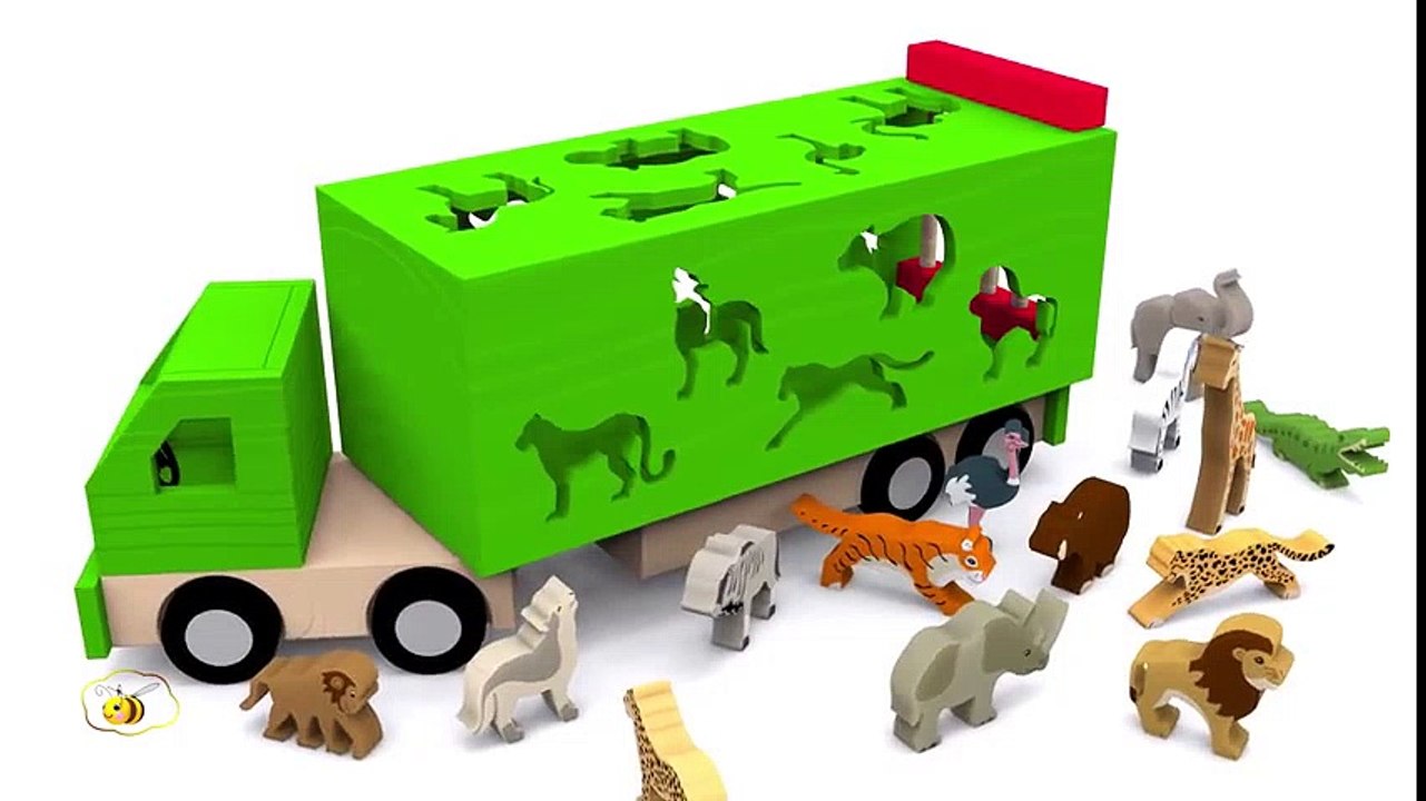 Apprendre les animaux sauvages en français. Vidéos éducatives dessins animés pour bébé. Learn French  Dessins Animés Pour Enfants