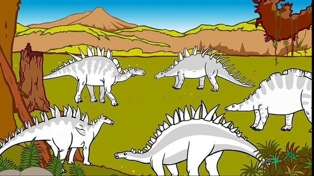 Les dinosaures à plaques osseuses - Dessin animé éducatif pour enfants Dessins Animés Pour Enfants