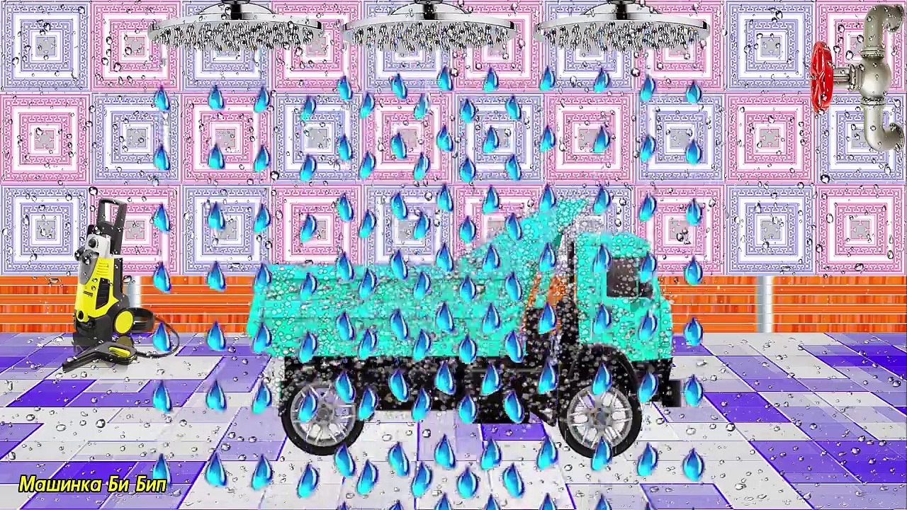 Мультики про машинки. Автомойка. Игры для детей.
