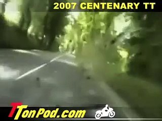 160mph CRASH at the Isle of Man TT