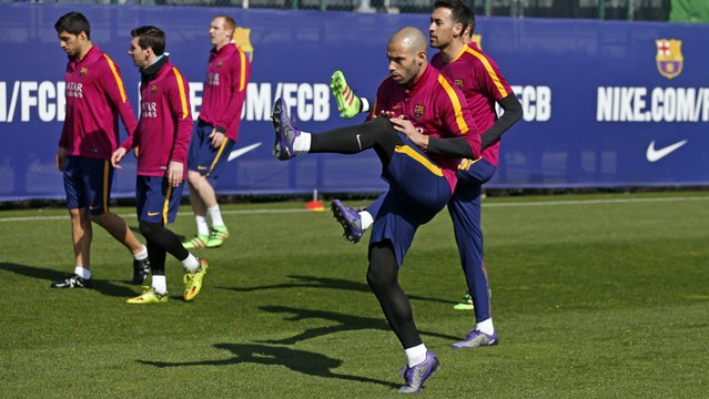 FC Barcelona training session: back to training with an eye on Eibar