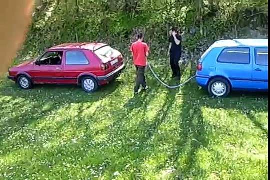 Golf 2 syncro vs Golf 3 syncro part 1