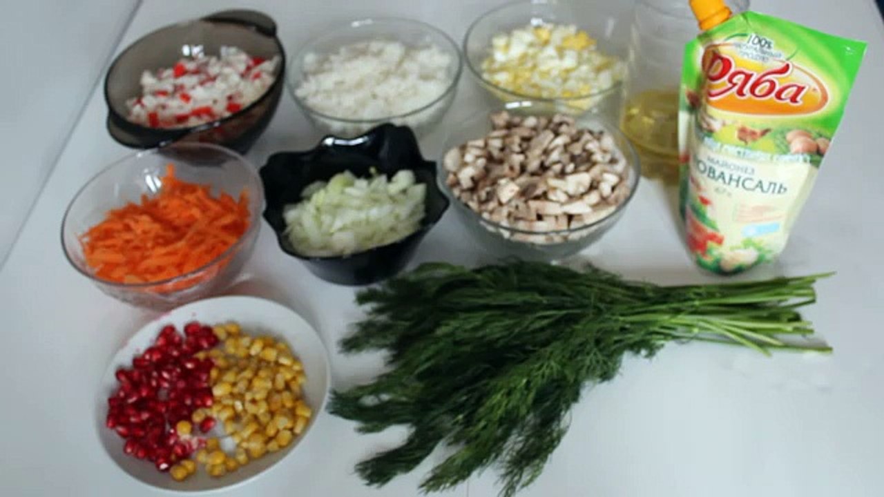 Вкусный праздничный салат  Новогодняя елочка  на Новый год