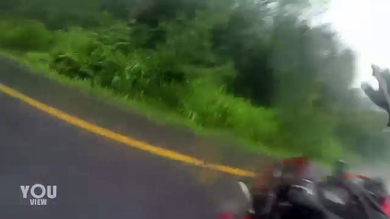 Man Saves Girlfriend From Fatal Motorcycle Crash
