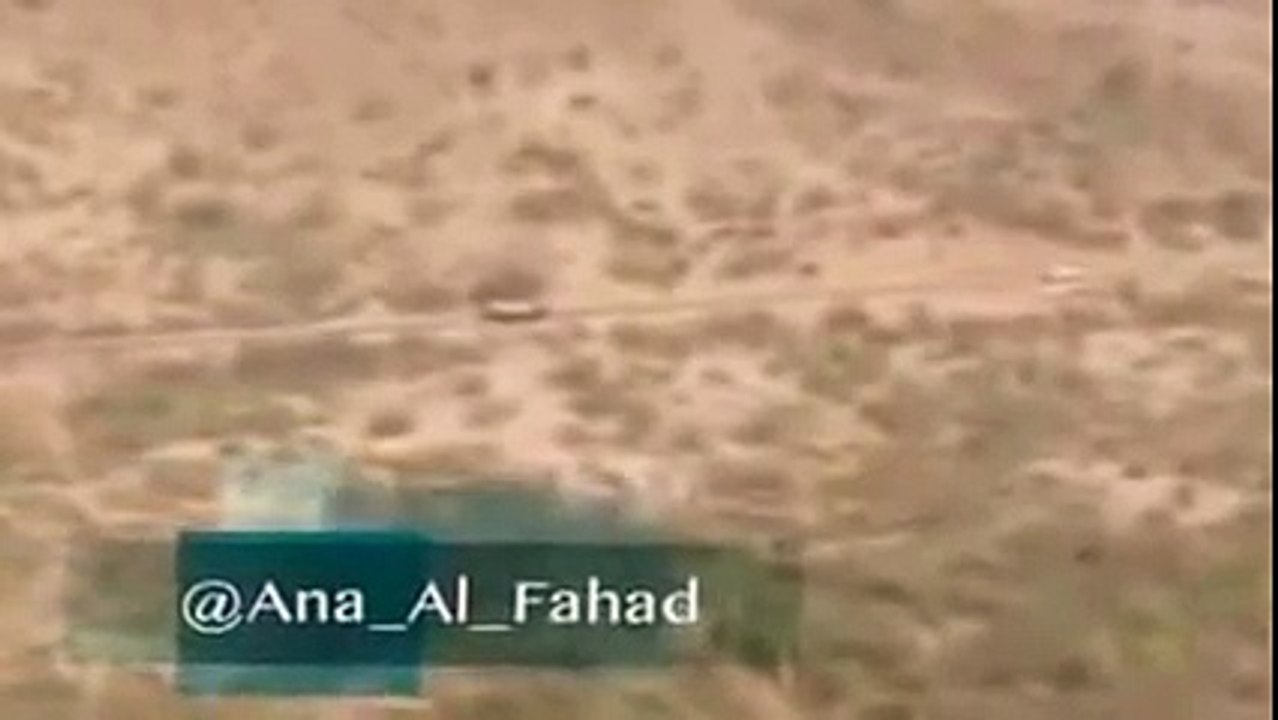 بالفيديو .. احتراق حوثيين أثناء محاولتهم التسلل على الحدود السعودية