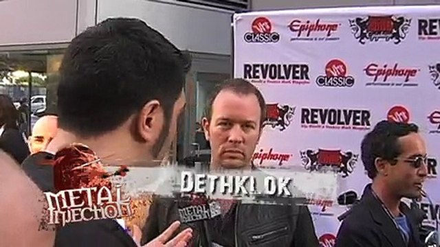 DETHKLOKs Brendon Small Interview at Revolver Golden Gods 2010 on Metal Injection