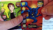 Ben 10 Alien Force Trading Card Game 3 Booster Pack Unboxing TCG