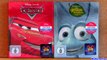 Pixar Cars steelbook blu-ray and Bugs Life blu ray unboxing review Disney