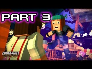 Minecraft Story Mode: Ep 1 Part 3 Save Petra!!