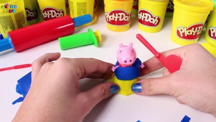 PEPPA PIG SE DISFRAZA DE LAS PRINCESAS DISNEY RAPUNZEL, LA SIRENITA, BLANCANIEVES,.