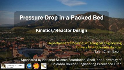 Pressure Drop in a Packed Bed Reactor