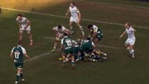 ---Jean De Villiers debut try for Leicester Tigers IN RUGBY WORLDS
