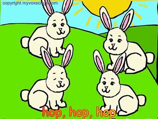 Sleeping Bunnies nursery rhymes and childrens songs