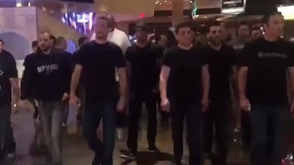 The Diaz Boys Rolling Deep In Vegas For McGregor!