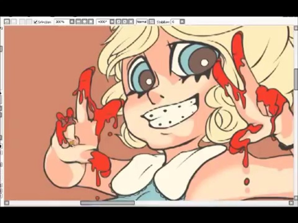 BloodyBubbles Power Puff Girls SpeedPaint- BLOOD WARNING
