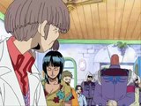 One Piece - scena divertente con Rufy e Usopp