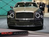 Bentley Mulsanne en direct du salon de Genève 2016