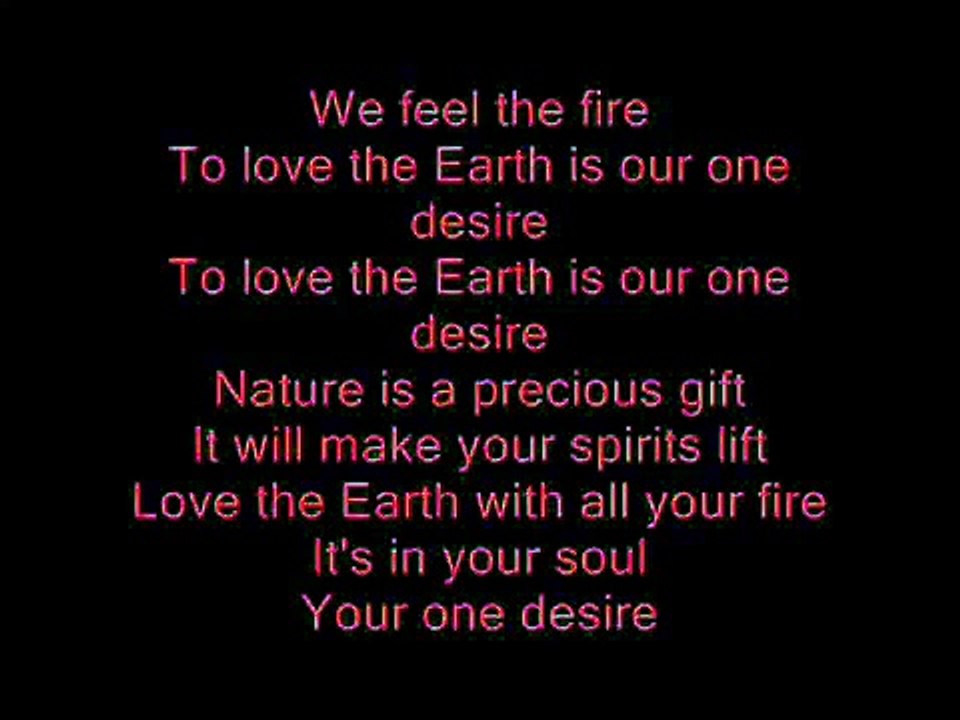 Earth, Wind, Fire and Air Lyrics!