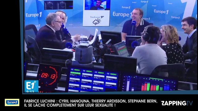 Fabrice Luchini : Cyril Hanouna, Thierry Ardisson, Stéphane Bern, il se lâche sur leur vie sexuelle (vidéo)
