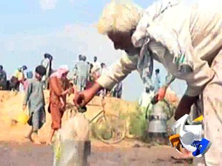 Oil tanker turns turtle near Sukkur's Rohri