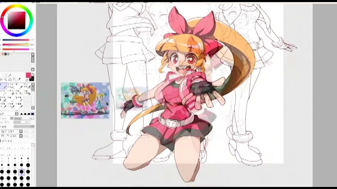 Powerpuff Girls Z Speedpaint