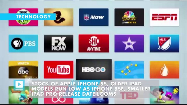 Stock Of Apple iPhone 5s, Older iPad Models Run Low As iPhone 5se, Smaller iPad Pro Release Date Looms