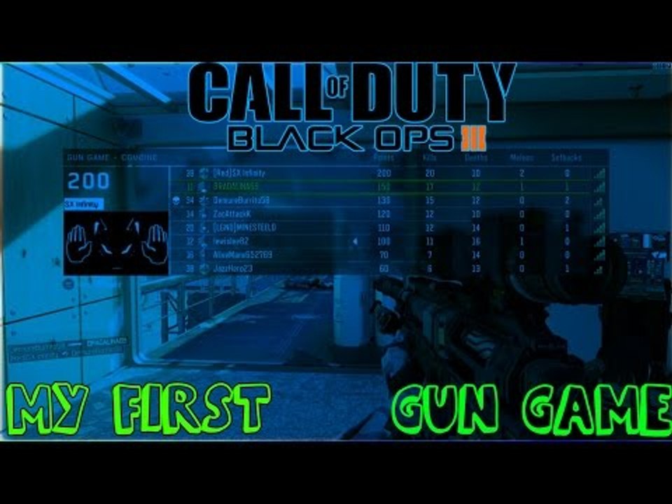 Call of Duty Black ops 3 - My First Gun game Ever! on Multiplayer {Xbox One} "With commentary"