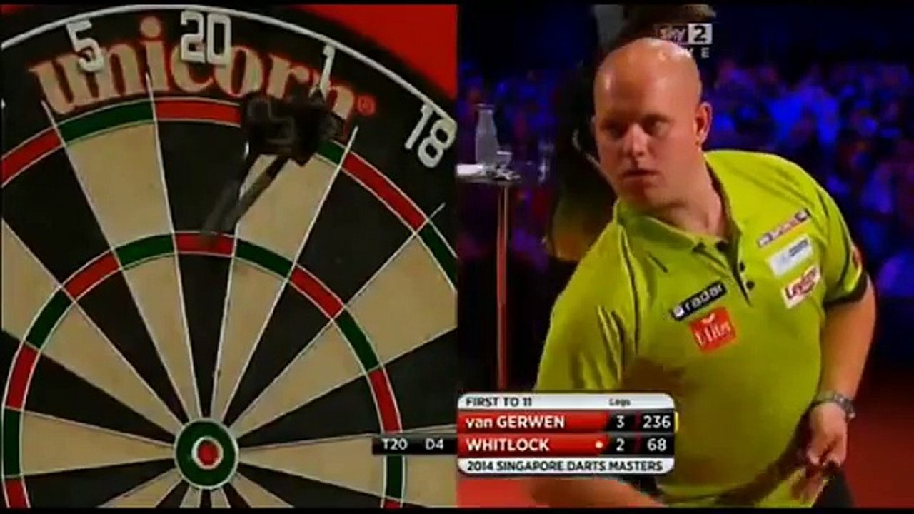2014 Singapore Darts Masters FINAL van Gerwen vs Whitlock