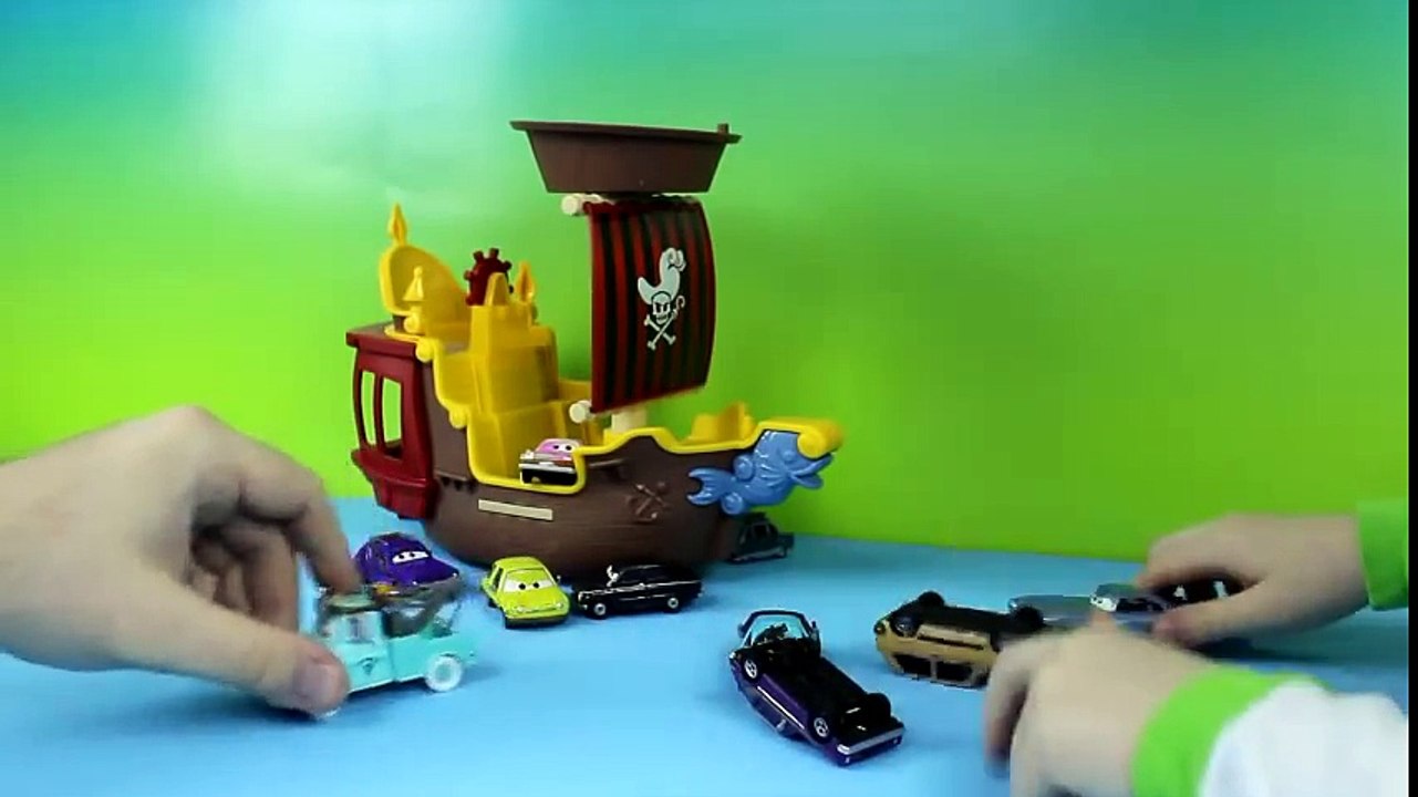 Disney Pixar Cars Lemons shrink Sally & Mater uses Magic on Sally & Lightning McQueen