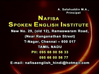 Spoken English Through HIndi - Part 1 (Tense - Fluency Course)